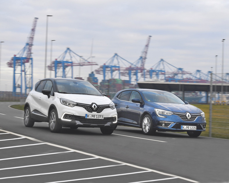 Renault Captur kontra Megane