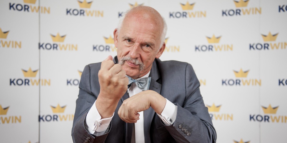 Korwin Mikke o byłym prezydencie: bredzi bez ładu i składu