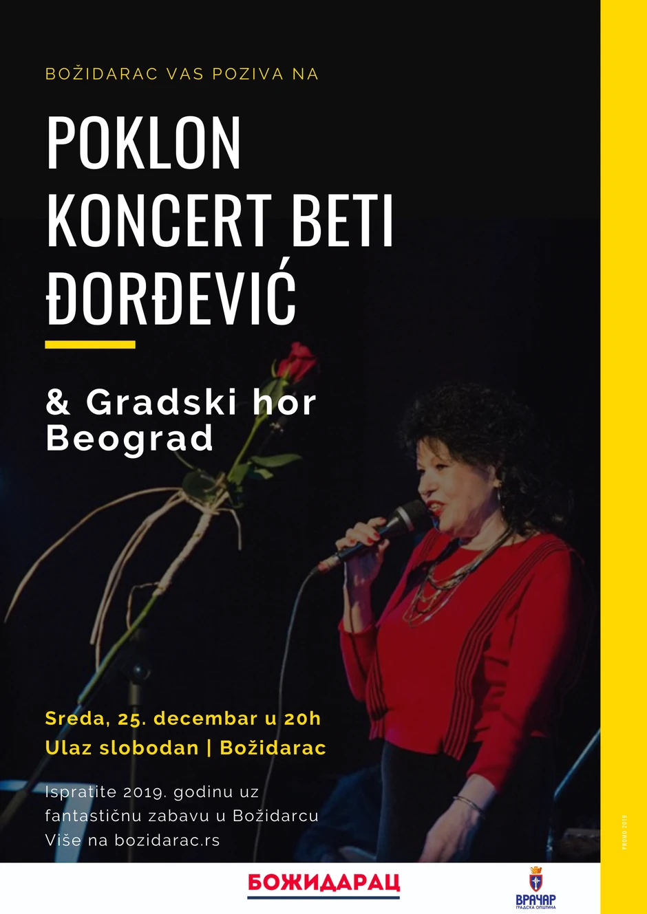 Koncert Beti Đorđević u Božidarcu