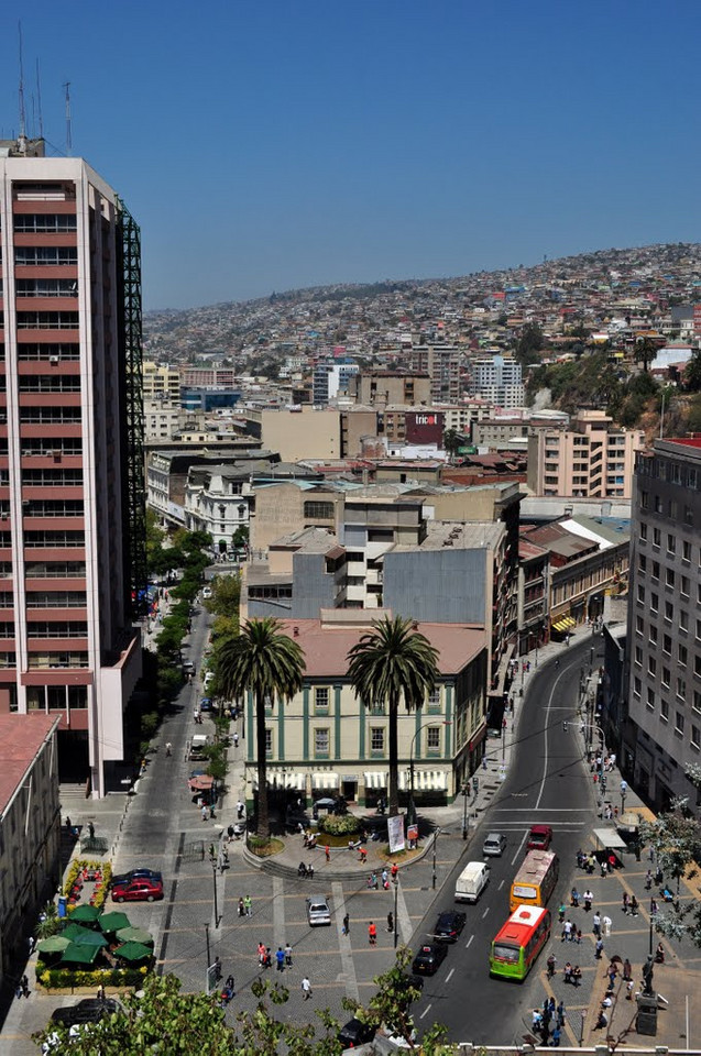 Chile, Valparaiso, murale