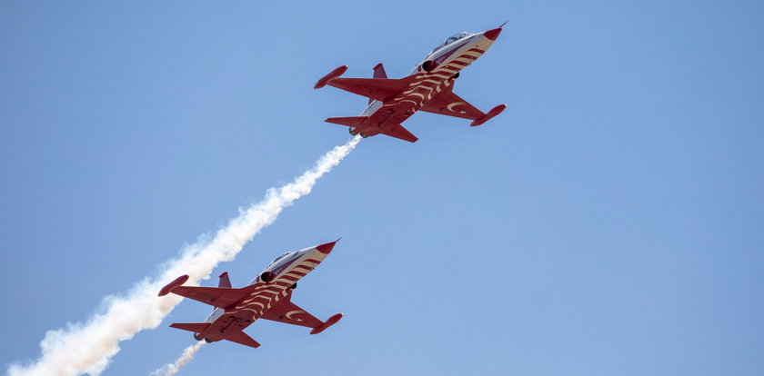 Katastrofa samolotu wojskowego w Turcji. Pilot się katapultował