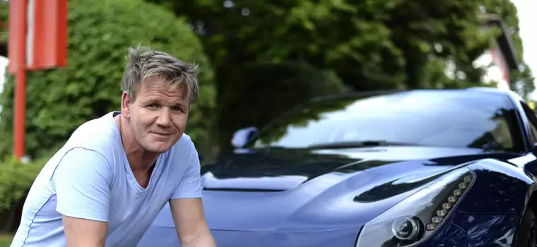 Gordon Ramsay zasmakował w Ferrari