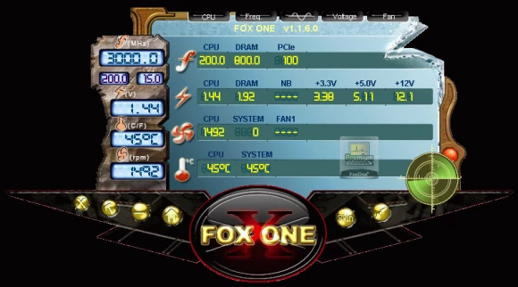 FOX ONE – narzędzie do kontroli i zmiany parametrów działania płyty