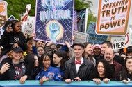 Thousands of scientists and their supporters attend the March for Science . DC