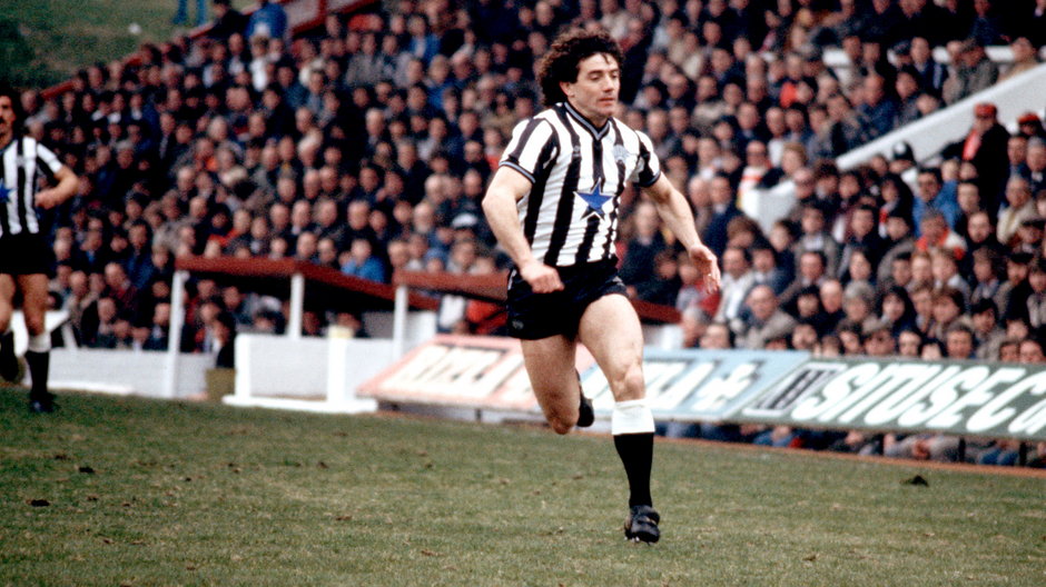 Kevin Keegan w barwach Newcastle, 1984 r.