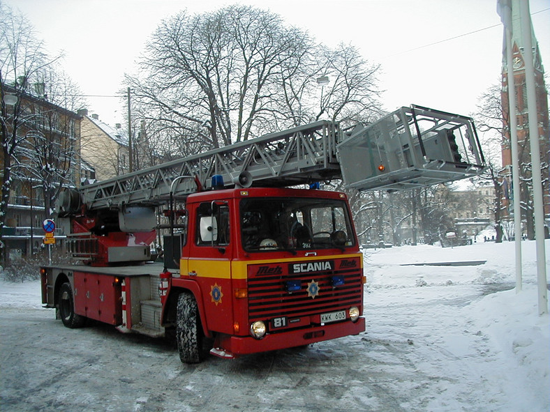 100 lat wozów strażackich Scania