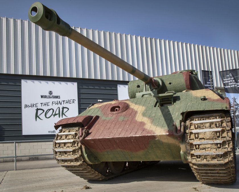 Pogracie nią w World of Tanks, ale istnieje naprawdę! Historia restauracji pantery "Bretagne"