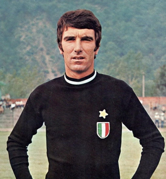 Dino Zoff w Juventusie FC w okresie przygotowawczym latem 1972 roku