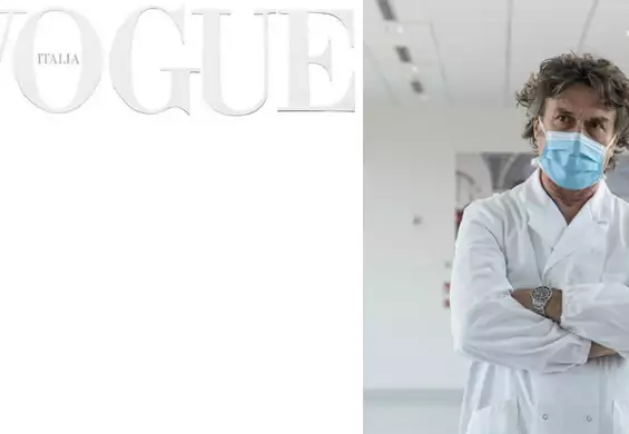 "Vogue Italia" z białą okładką - piękny symbol włoskiej biblii mody
