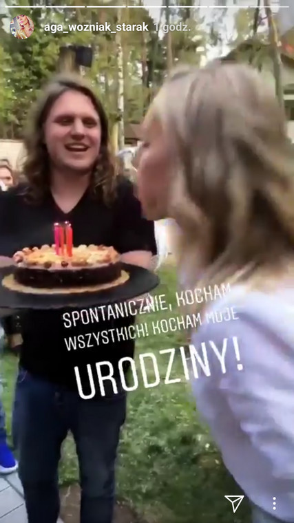 Agnieszka Woźniak-Starak na Instagramie