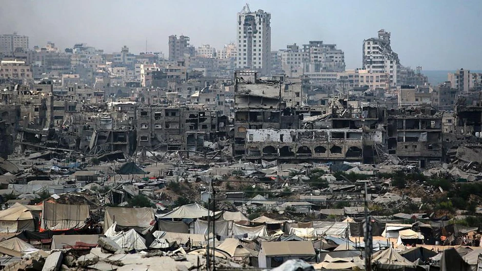 Mnoge ustanove, među njima i bolnice, uništene su od početka rata u Gazi | Foto: BASHAR TALEB/AFP via Getty Images