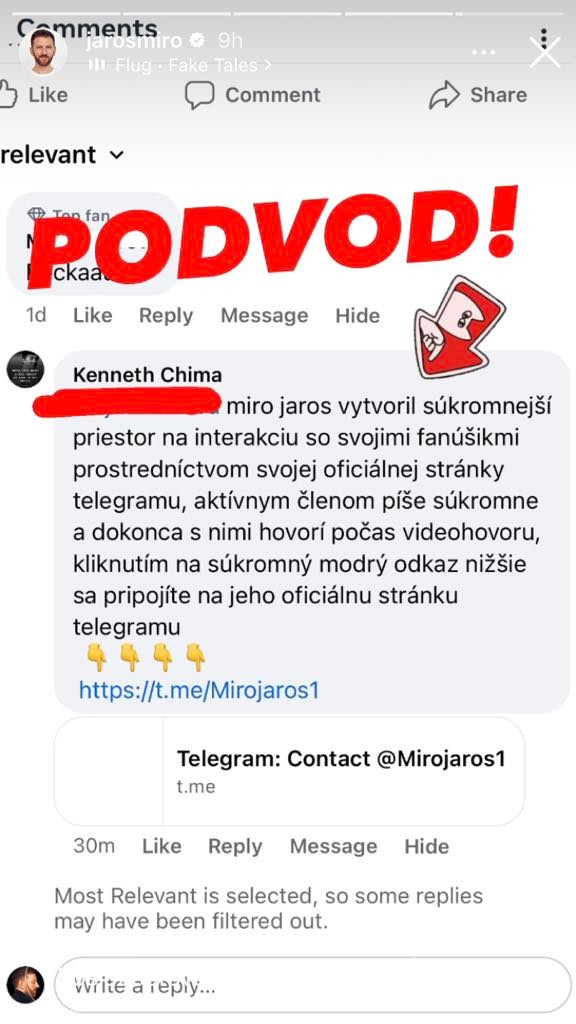 Miro musel opäť zasiahnuť.