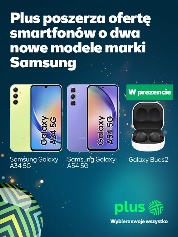 Plus poszerza ofertę smartfonów o dwa nowe modele marki Samsung 600x800