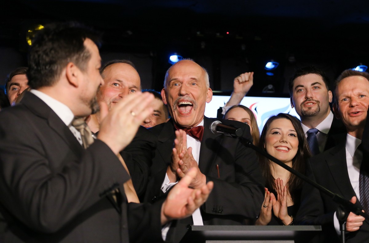 Janusz Korwin-Mikke będzie europosłem