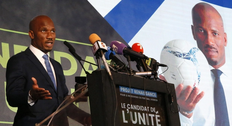 Didier Drogba était en campagne pour la présidence de la Fédération ivoirienne de football