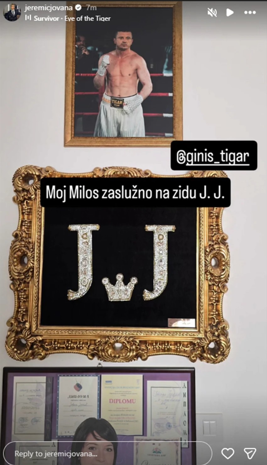 Jovana uramila Tigra