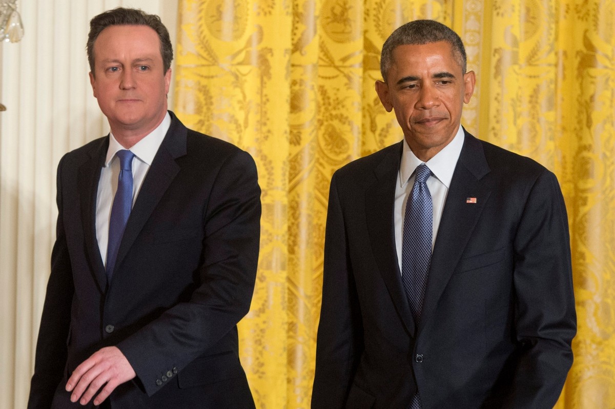 David Cameron i Barack Obama
