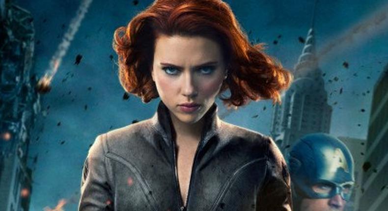 Scarlet Johansson as Black Widow in Avengers