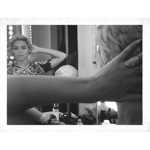 Beyoncé w nowej fryzurze