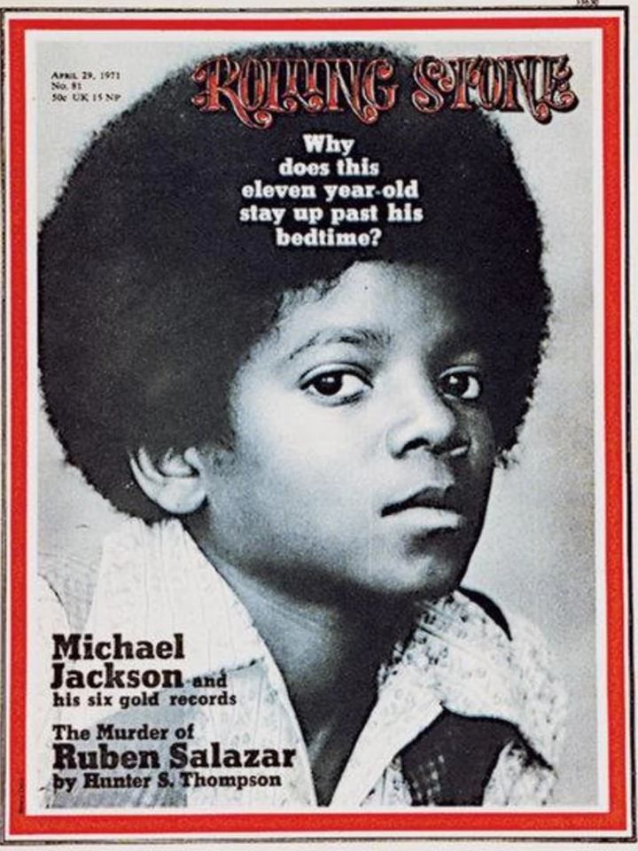 Michael Jackson najmłodszą gwiazdą na okładce "Rolling Stone'a" w historii