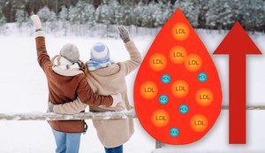 Holesterol skače zimi