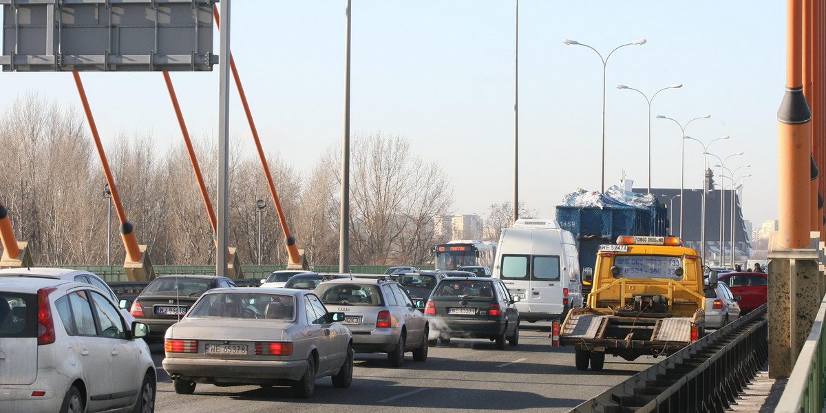 Wypadek na Trasie Siekierkowskiej