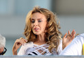 Kylie Minogue na planie teledysku