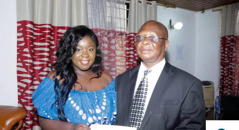 Maame Serwaa awarded 4-year degree scholarship