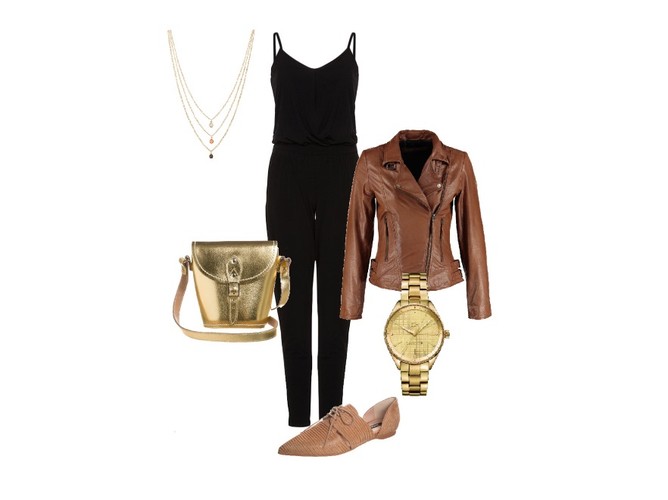 Brąz - modny akcent na jesień. STYLIZACJE