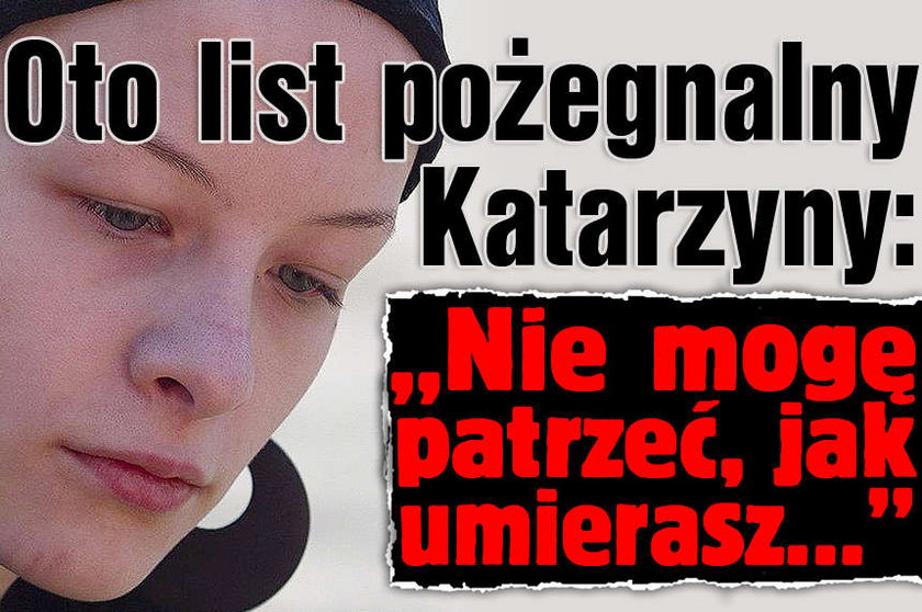 Oto list matki Madzi do męża: "Nie mogę patrzeć, jak umierasz..."