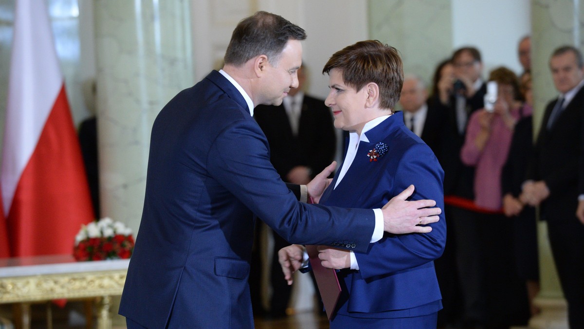 Beata Szydło Andrzej Duda