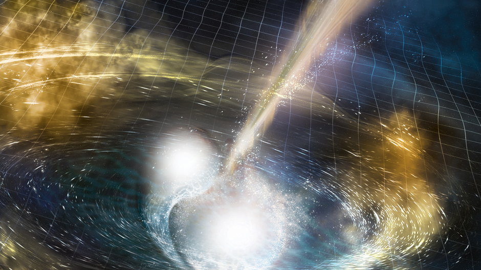 Łączenie się gwiazd neutronowych