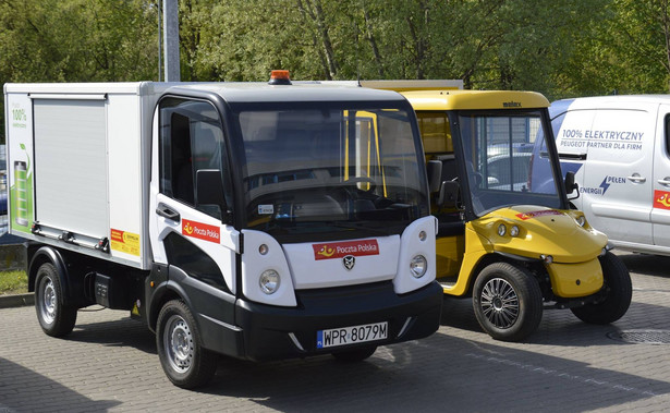 Poczta Polska przesiada się do samochodów elektrycznych. Na ulice wyjadą Zeppelin, Melex...