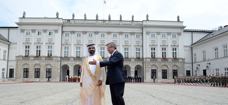 Emir przyjechał do Komorowskiego. Spotka się również z Dudą. ZDJĘCIA