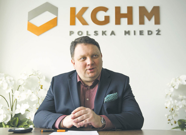 Marcin Chludziński, prezes KGHM Polska Miedź