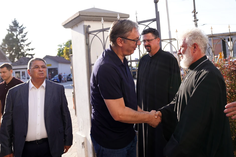 Aleksandar Vučić u Belegišu
