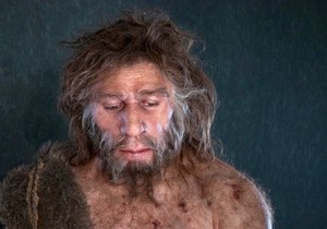 Neandertalac, ilustracija