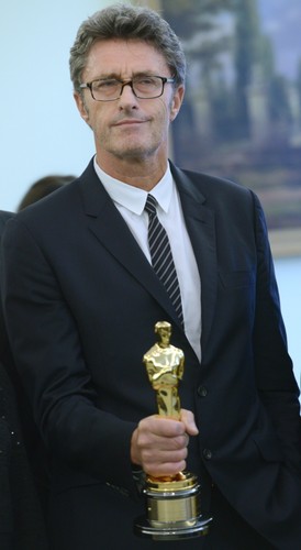 Paweł Pawlikowski podczas spotkania z Parą Prezydencką w Belwederze