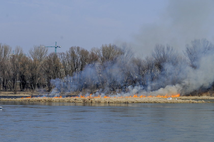 Plaga pożarów w Warszawie.