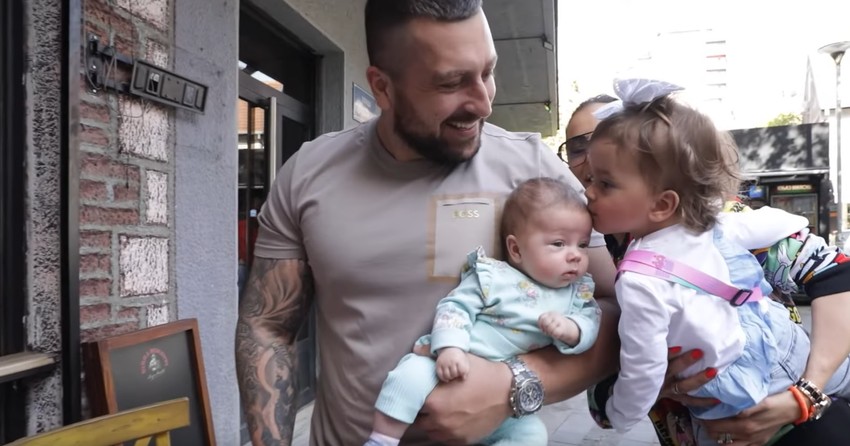 Mladen Vuletić i Jelena Pešić prvi put pokazali drugu ćerku