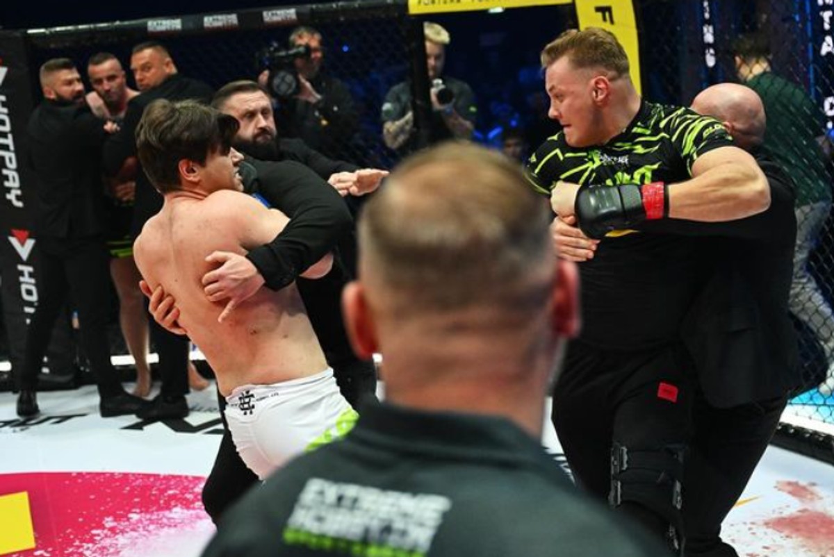 Marcoń po sekundzie poddał walkę