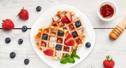 Obłędnie pyszne gofry belgijskie dla dziecka, które zrobisz w 4 krokach