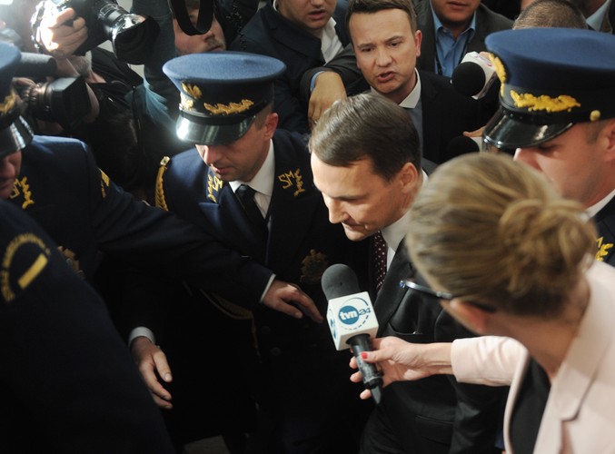 Konferencja Radosława Sikorskiego