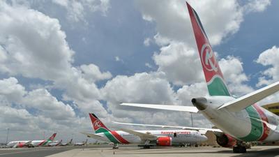 File image of Kenya Airways planes