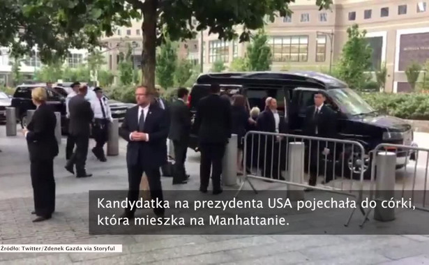 Hillary Clinton zasłabła w czasie obchodów ku czci ofiar zamachów na WTC