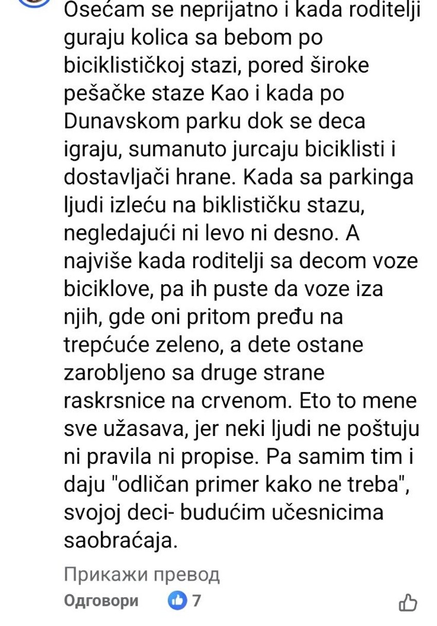 Komentar na društvenoj mreži