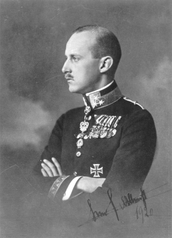 Karol Olbracht Habsburg, 1918 r.