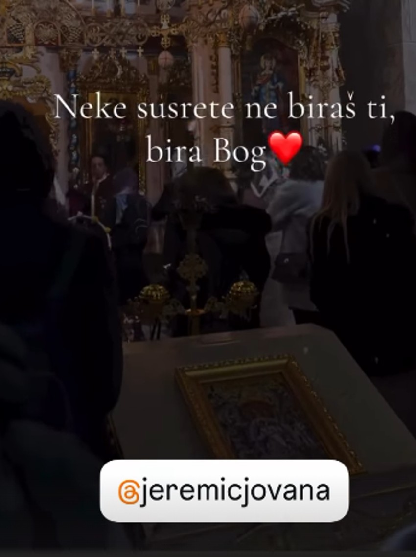 Tigrova objava na Instagramu
