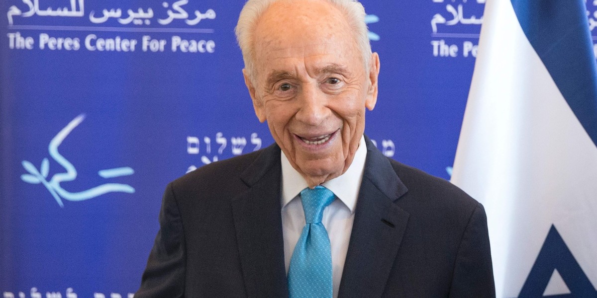 Szimon Peres zmarł w wieku 93 lat