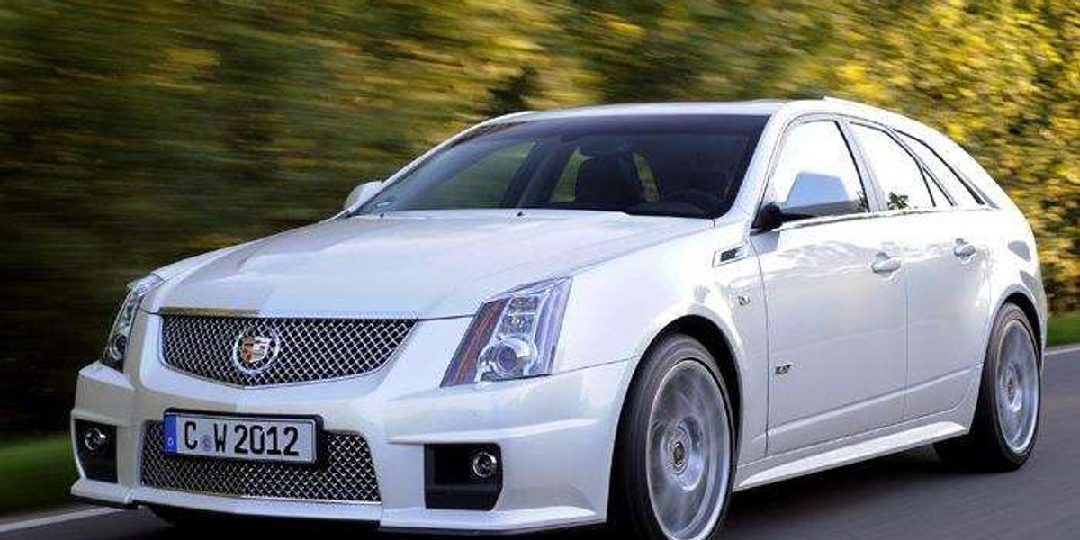 Cadillac CTS-V: piekielnie mocne kombi